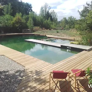 Hébergement de vacances Les De Fallot Pour 15 Personnes - Piscine Naturelle, L'isle-Bouzon
